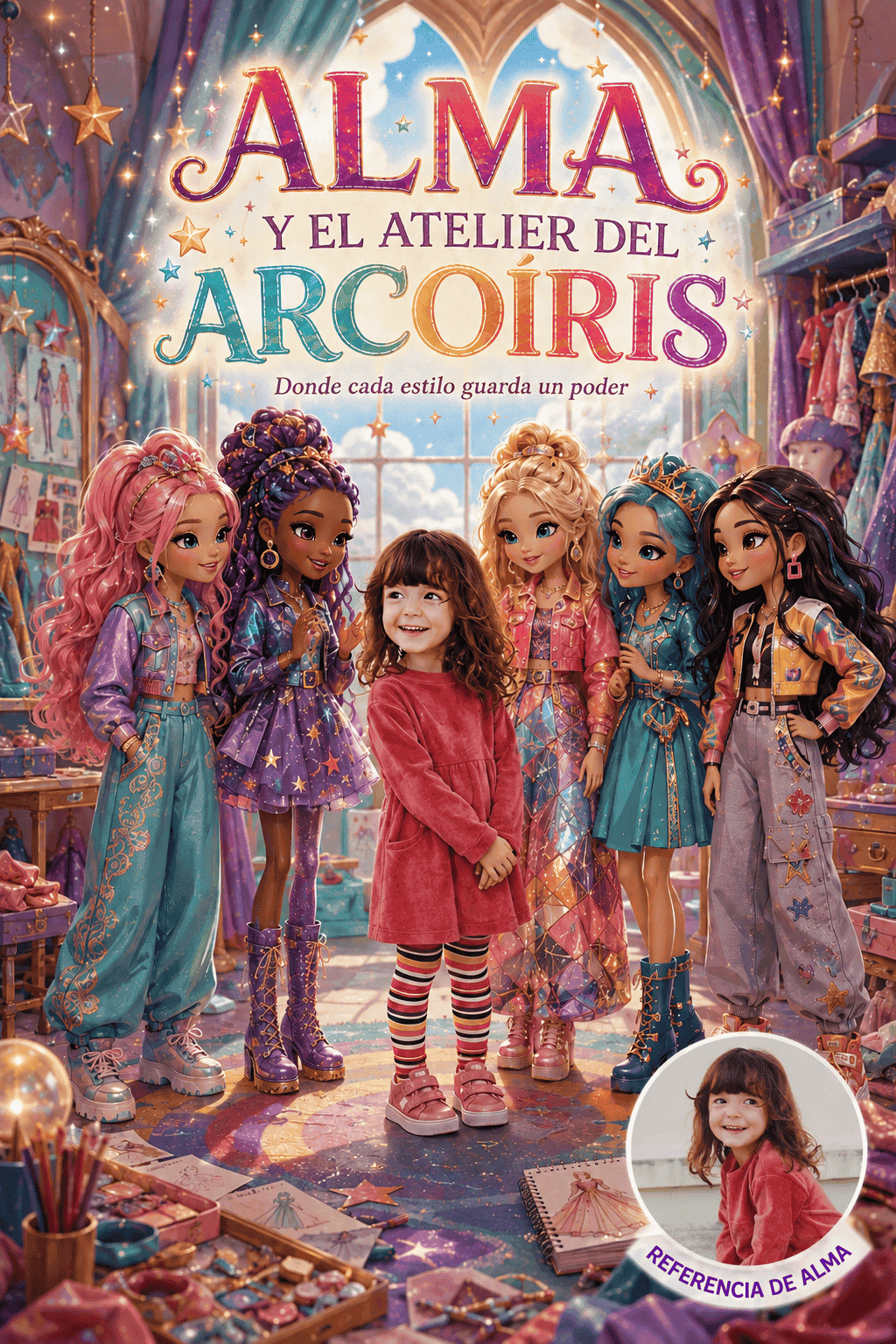 Portada de Alma en un mundo de muñecas fashion originales
