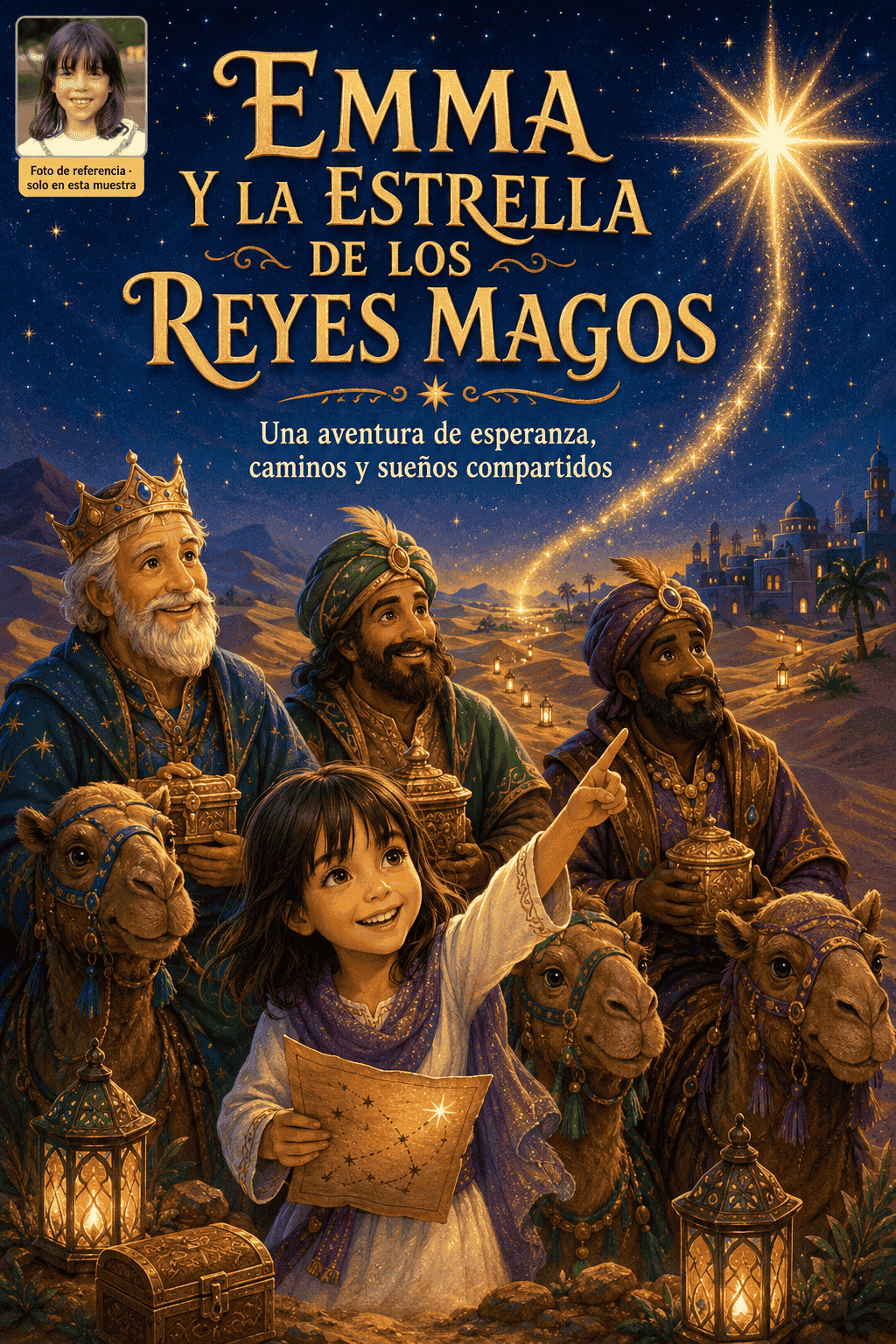 Portada de Emma con los Reyes Magos